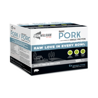 Iron Will Raw Dog GF Basic Pork Single Protein 6