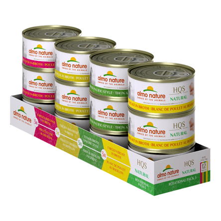 Almo Nature - HQS Natural - Rotational Pack 3 1062H