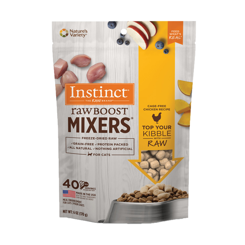 Instinct Raw Boost Mixers - Cat - Chicken