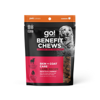 Petcurean - Go! - Dog Benefit Chews - Skin + Coat Care Lamb