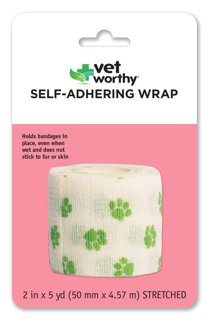 Self-Adhering Wrap - Paw Print