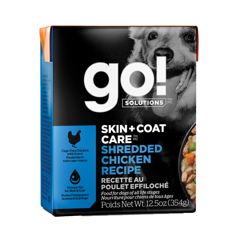 Petcurean - Go! - Dog Skin & Coat Chicken Shredded