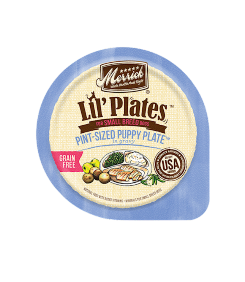 Merrick - Lil Plates - Dog Pint Size Puppy Plate