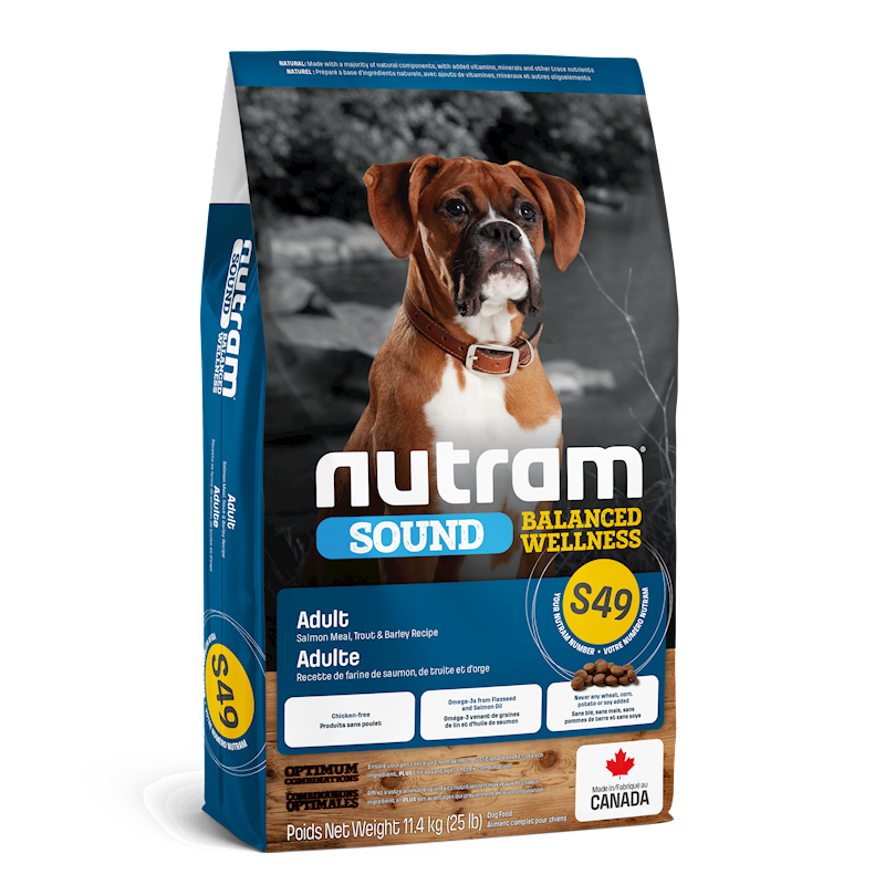 Nutram - Dog Sound Balanced Wellness Adult Fish (S49)