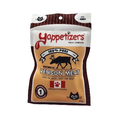 Yappetizers - Cat - Venison