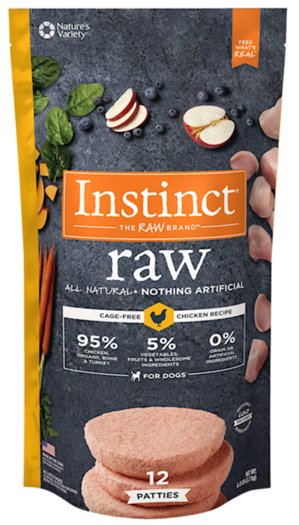Nature Variety - Instinct - Dog - 85/15 - Chicken - Patties