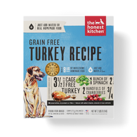 The Honest Kitchen - Dog - Dehydrated Grain Free Turkey