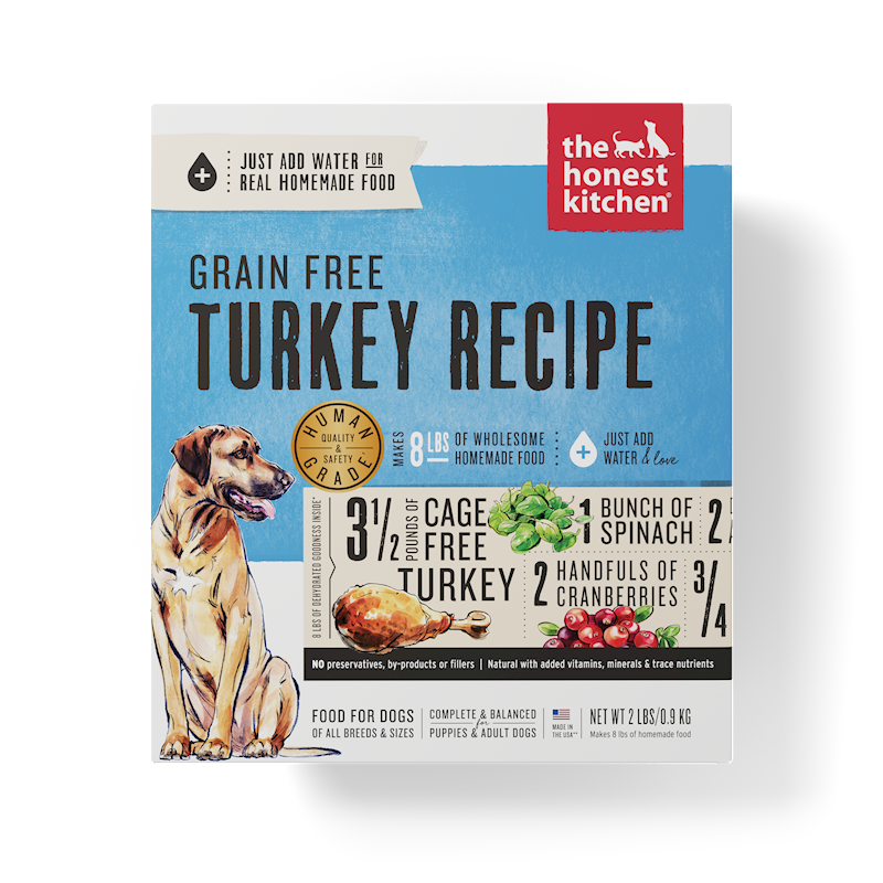 The Honest Kitchen - Dog - Dehydrated Grain Free Turkey