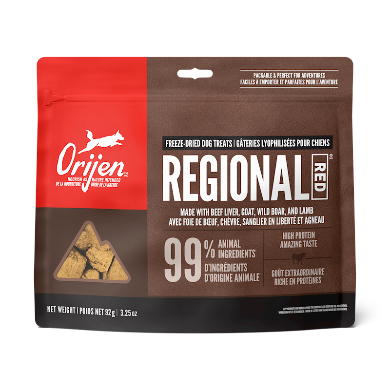 Champion - Orijen - Freeze-Dried Dog Treats Regional Red