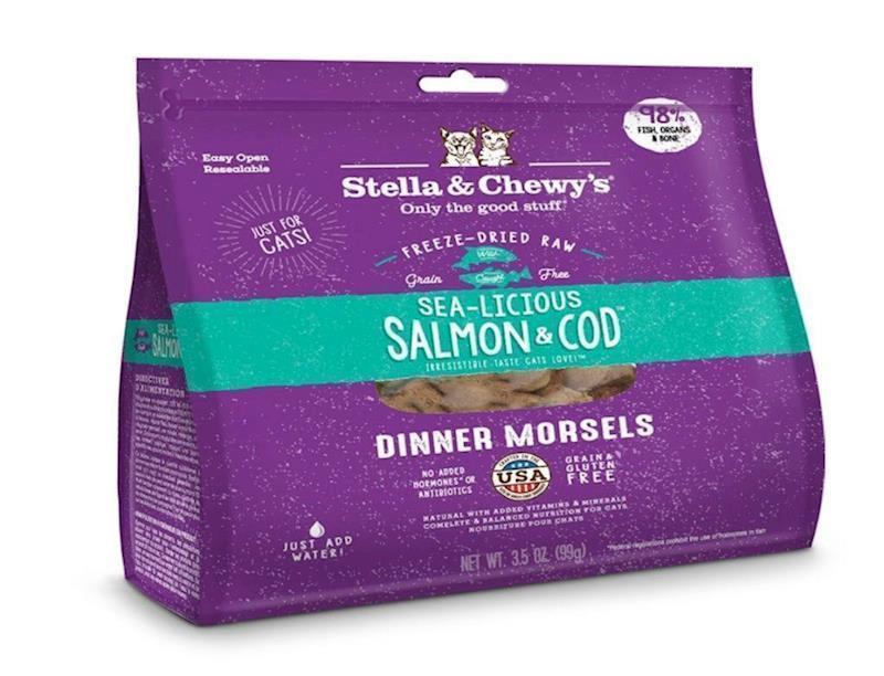 Stella & Chewy - Cat Freeze Dried Salmon & Cod Morsels
