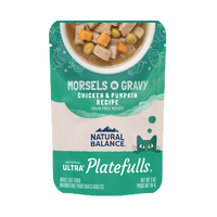 Natural Balance - Cat Platefulls - Chicken & Pumpkin Morsels in Gravy