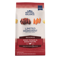 Natural Balance - LID - Dog Sweet Potato & Bison