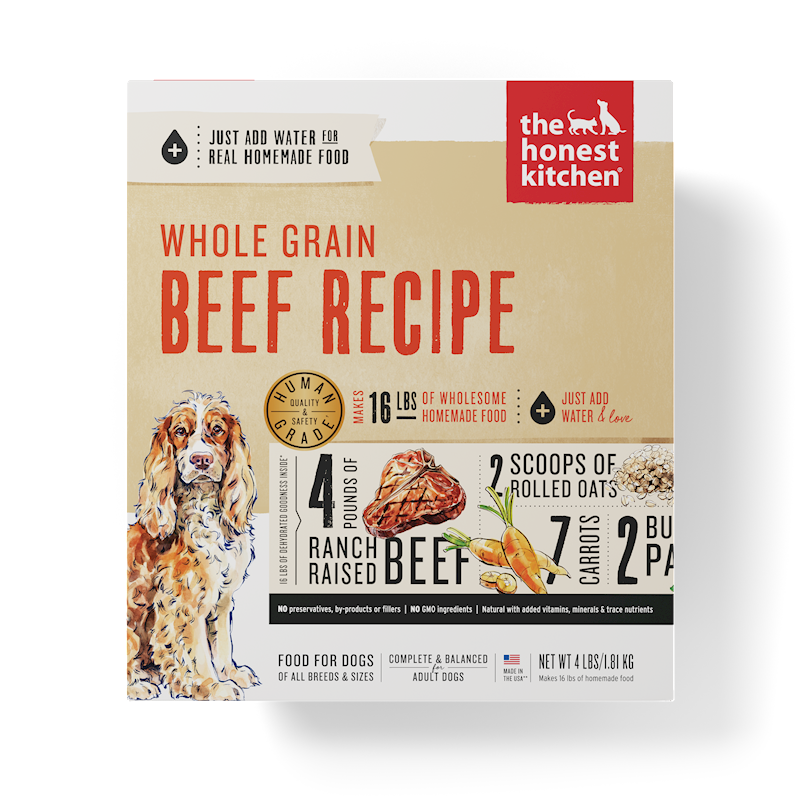 The Honest Kitchen - Dog - Dehydrated Whole Grain Beef