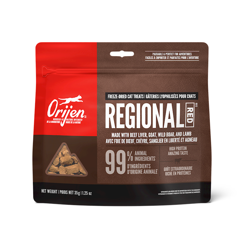 Champion - Orijen - Freeze-Dried Cat Treats Regional Red