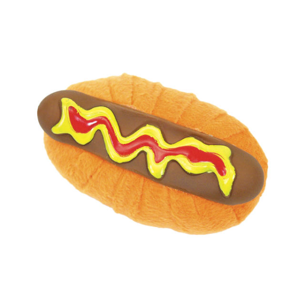 Li'l Pals - Dog - Plush and ViNylon Hotdog
