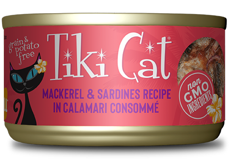 Tiki Cat Mackerel Sardines Recipe Calamari Consomme