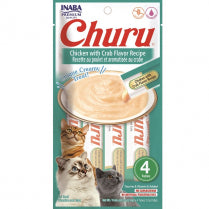 Inaba - Cat - Churu Puree Chicken wth Crab Flavor Recipe