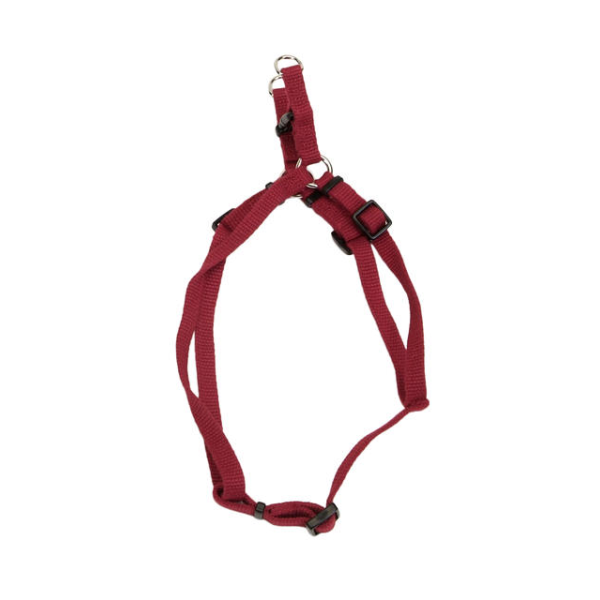 New Earth Soy - Dog - Comfort Wrap Adjustable Harness Cranberry