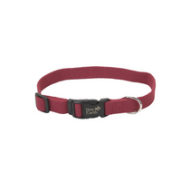 New Earth Soy - Dog - Adjustable Collar Cranberry