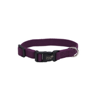 New Earth Soy - Dog - Adjustable Collar Eggplant