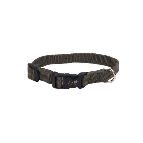 New Earth Soy - Dog - Adjustable Collar Forest Green