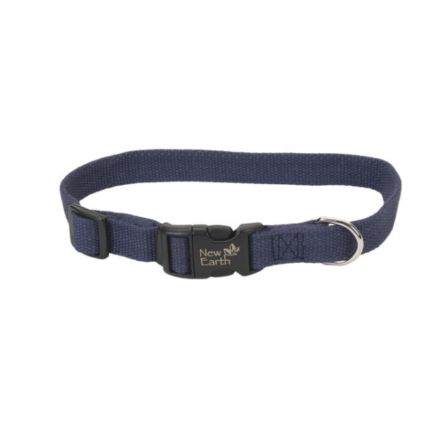 New Earth Soy - Dog - Adjustable Collar Indigo