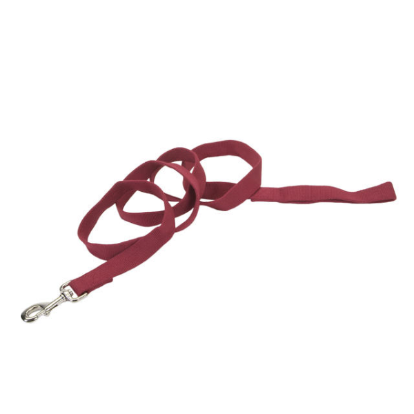 New Earth Soy - Dog - Leash Cranberry