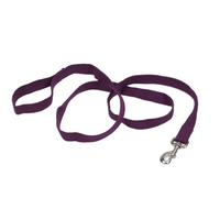 New Earth Soy - Dog - Leash Eggplant