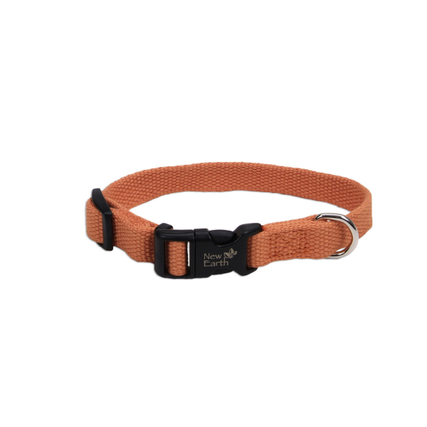 New Earth Soy - Dog - Adjustable Collar Pumpkin