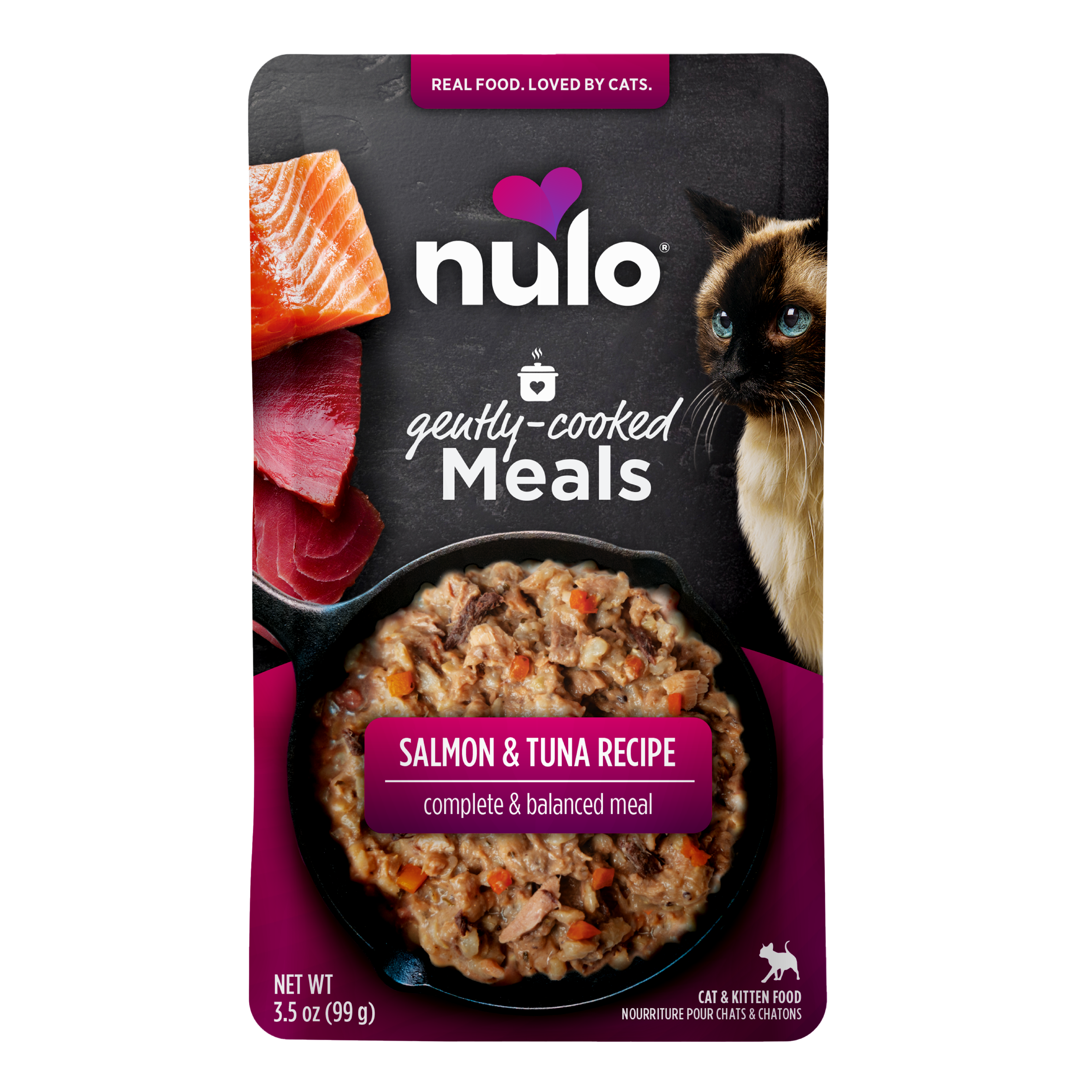 Nulo - Cat - Gently Cooked Salmon & Tuna Recipe