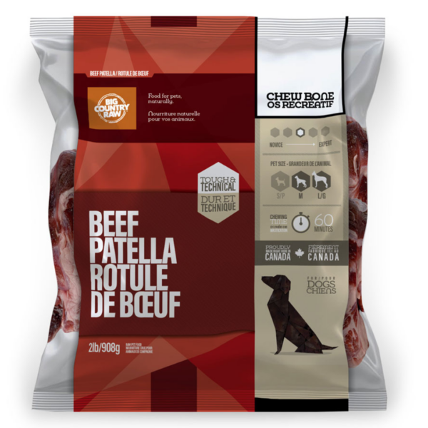 Big Country Raw - Dog - Beef Patella Bone