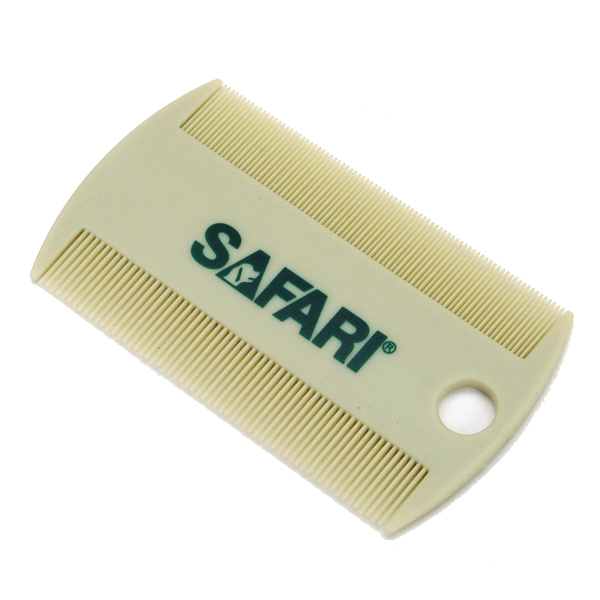 Safari - Cat & Dog - Plastic Flea Double Sided Comb