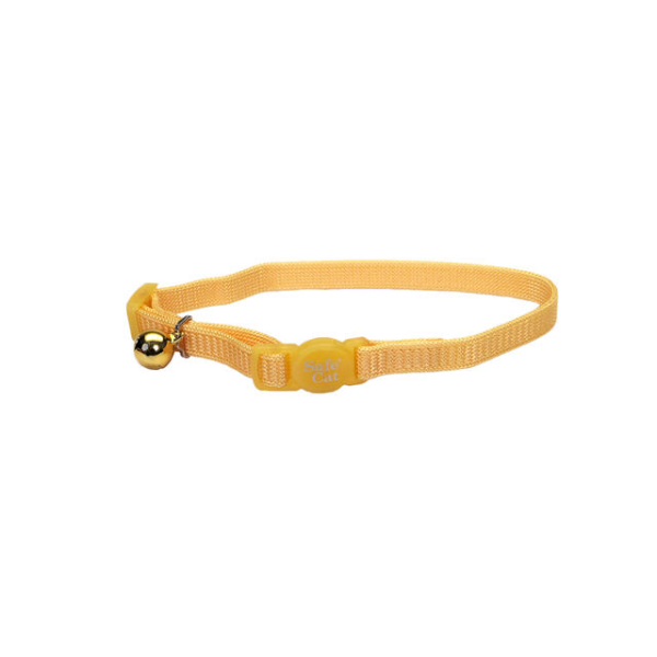 SafeCat - Cat - Adjustable Nylon Breakaway Collar Banana Boat