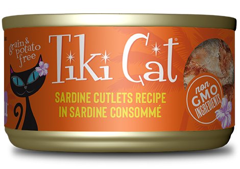 Tiki Cat - Sardine Cutlets in Sardine Consomme