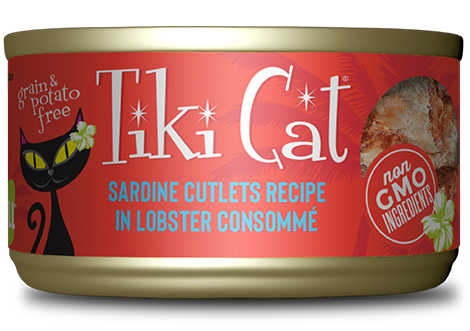 Tiki Cat - Sardine Cutlets in Lobster Consomme