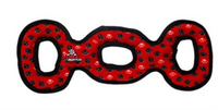 Tuffy's - Dog - Ultimate 3-Way Tug Red Paw