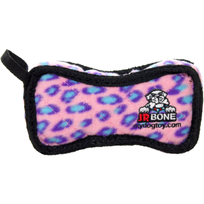 Tuffy's - Dog - Jr Bone2 Pink Leopard