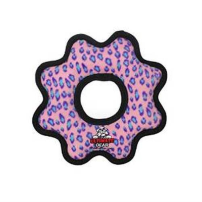 Tuffy's - Dog - Ultimate Gear Ring Pink Leopard