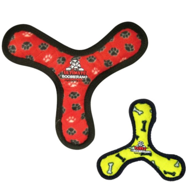 Tuffy's - Dog - Ultimate Boomerang Red Paw
