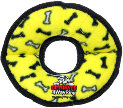 Tuffy's - Dog - Ultimate 4-Way Ring Yellow Bone