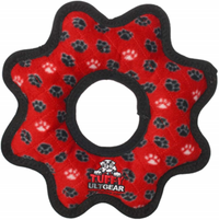 Tuffy's - Dog - Ultimate Gear Ring Red Paw