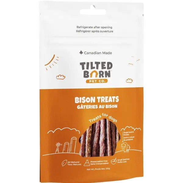 Tilted Barn - Dog - Jerky Stick Treats Bison