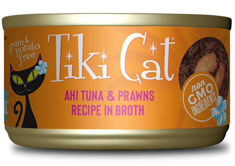 Tiki Cat - Ahi Tuna Prawns in Broth