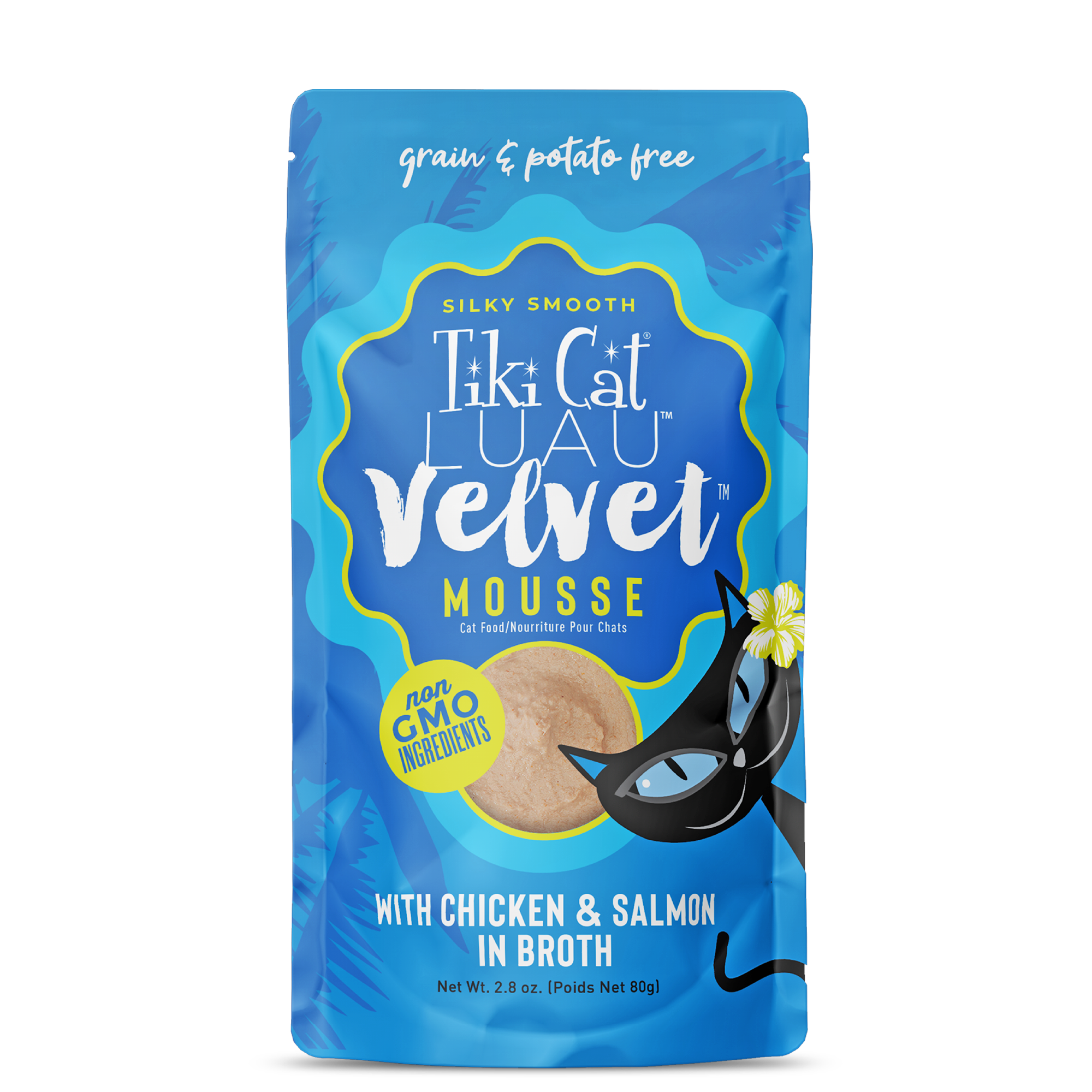 Tiki Cat - Luau Velvet Mousse Chicken Salmon in Broth