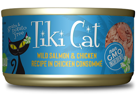 Tiki Cat - Wild Salmon Chicken in Consomme