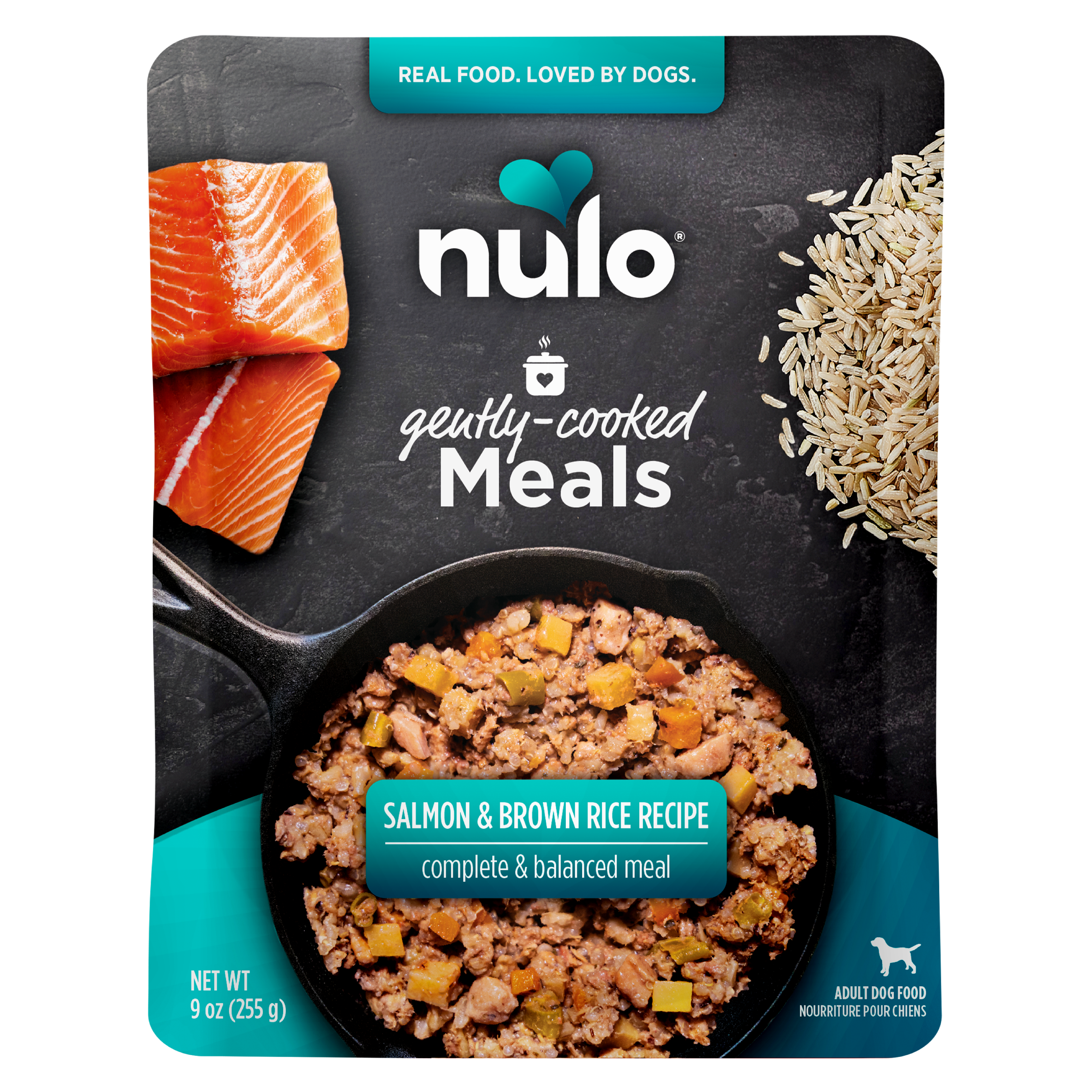 Nulo - Dog - Gently Cooked Salmon & Brown Rice Recipe